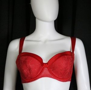 Masquerade Sexy Bold Red Bra